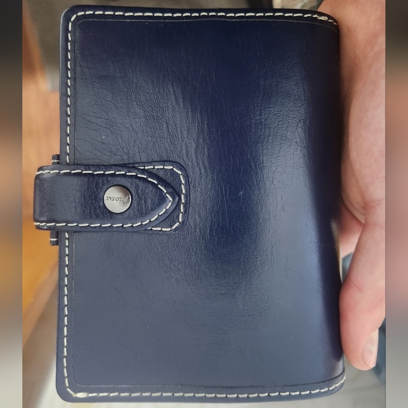 Blue FiloFax Malden Mini - Picture 4 of 8